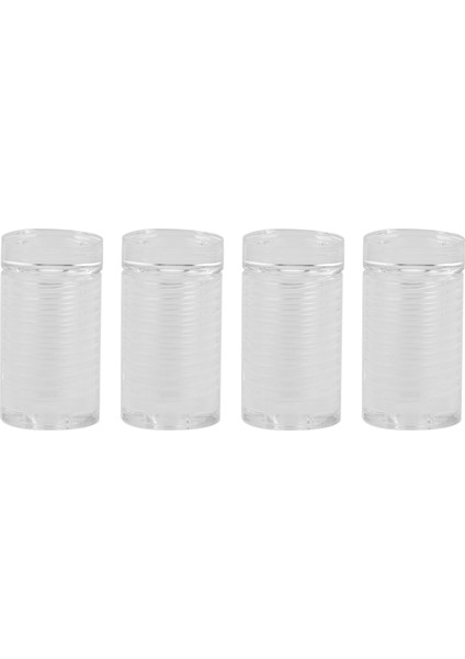 4pcs Akrilik Şeffaf Braket Levha, Duvara Monte Ekran Tabelası Delikli Panel Braketi, Su Geçirmez, 13X19MM C (Yurt Dışından)