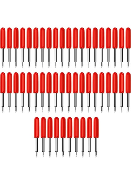 Cricut Explore Air 2/air 3/maker Expression Için 50PCS Yedek Parçalar, 45 Derece Standart Ince Uçlu Bıçaklar (Yurt Dışından) indirimleri