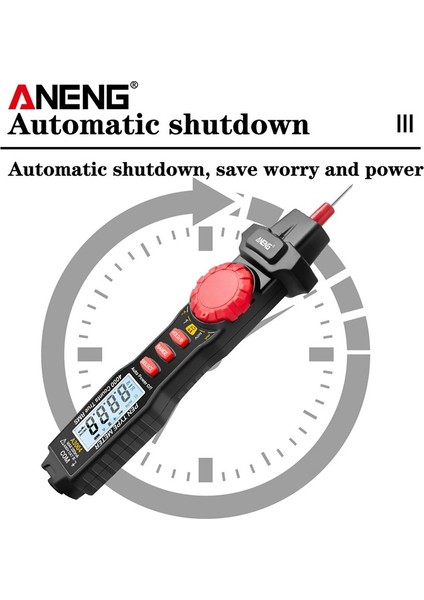 Aneng Kalem Tipi Multimetre 4000 Sayımlar Temassız Metre Ac/dc Gerilim Algılama Test Cihazı Aracı (Yurt Dışından) indirimleri