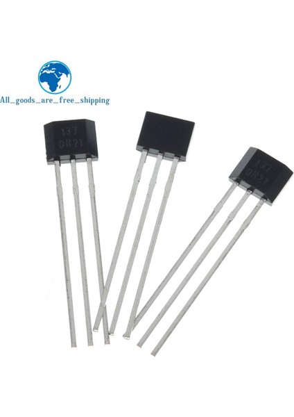 10 Adet OH137 Hall Etkisi Tek Kutuplu Sensör Ic Oh 137 Kaliteli (Yurt Dışından)