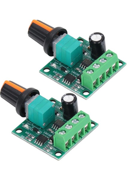 Motorlar Kontrol Anahtarı, Gösterge Dc 1.8V 3V 5V 6V 12V Fan Için Motor Hız Kontrol Cihazı (Yurt Dışından)
