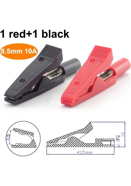 【ayak KANEPE】10A 50A Timsah Timsah Klip Test Kurşun Probları Pil Adaptörü Multimetre Kalem Kadın Prob Için 2mm 4mm Muz Fiş Kablo Klipsi (Yurt Dışından) fiyatları