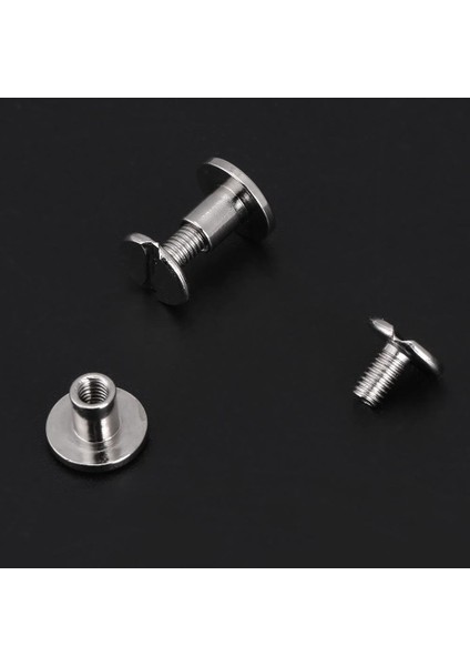 20 Adet/takım Pirinç Dişli Düz Başlı Somun Tırnak Perçin Vidaları Deri El Sanatları Tamir Malzemeleri (8mm) (Yurt Dışından) modelleri