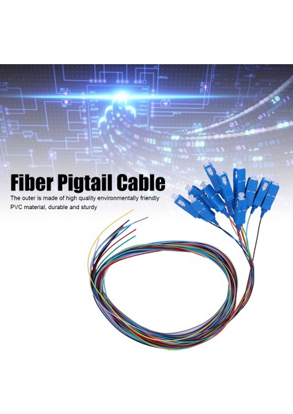 Fiber Kablo Sc/upc Sigle Modu 12 Çekirdekli Sc Kare Kafalı, Pvc Dış Kabuklu (Yurt Dışından) fırsatları