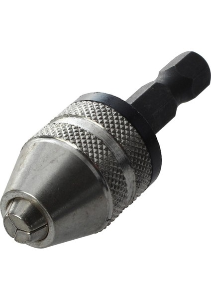 Galactic + Siyah 6mm Anahtarsız Matkap Ucu Chuck Hızlı Değişim Adaptörü Dönüştürücü Hex Shank (Yurt Dışından)