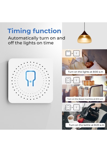 Smatrul - Zigbee Akıllı Anahtar - Mini Işık Anahtarı - 2 Yollu -16A - Kesici - Zigbee 3.0 Ağ Geçidi Hub - Tuya Alexa Google Home Için Çalışın (Yurt Dışından) fiyatları