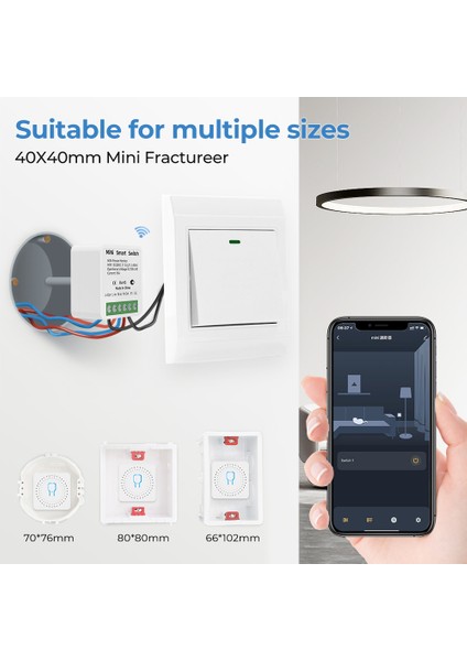 Smatrul - Zigbee Akıllı Anahtar - Mini Işık Anahtarı - 2 Yollu -16A - Kesici - Zigbee 3.0 Ağ Geçidi Hub - Tuya Alexa Google Home Için Çalışın (Yurt Dışından) fırsatları