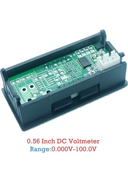 2x 0.56 Inç Mini Dijital LED Ekran 4 Bit 0-100 V Voltmetre Paneli Volt Gerilim Ölçer Test Cihazı (Yurt Dışından) indirimleri