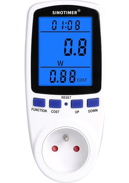 Dijital Wattmetre Güç Tüketimi Watt Enerji Ölçer Kwh Elektrik (Yurt Dışından) fiyatları
