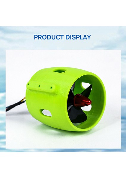 12-24 V Dıy Gemi Modeli Sualtı Pervane Motoru Rc Tekne Auv Robot Pervane (Yurt Dışından)