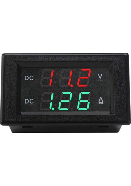 100 V Dijital Ekran Ac Çift Ekran Gerilim Ampermetre LED Dijital Voltmetre Dijital Ekran Ampermetre Kafası Yüksek Hassasiyetli (Yurt Dışından)