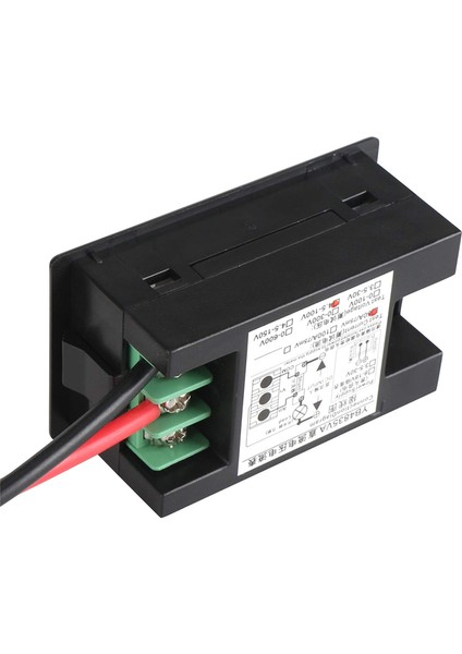 100 V Dijital Ekran Ac Çift Ekran Gerilim Ampermetre LED Dijital Voltmetre Dijital Ekran Ampermetre Kafası Yüksek Hassasiyetli (Yurt Dışından)