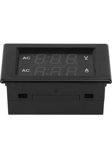 100 V Dijital Ekran Ac Çift Ekran Gerilim Ampermetre LED Dijital Voltmetre Dijital Ekran Ampermetre Kafası Yüksek Hassasiyetli (Yurt Dışından)
