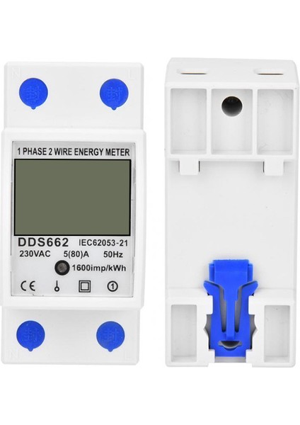 Elektrik Güç Enerji Ölçer 1 Faz 2 Telli Enerji Ölçer Enerji Watt Metre Analizörü Elektrik Monitörü (Yurt Dışından) modelleri