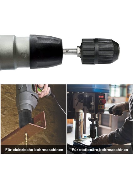 Darbeli Anahtar Adaptörü Hızlı Değişim Adaptör Kiti 2-13MM 1/2ın x 20UNF Mit 1/4 Hex, 3/8ın Sds Plus (Yurt Dışından) indirimleri