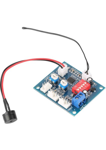Pc Için 12V Dc Dört Telli Termostat Pwm Fan Hızı Kontrol Cihazı Vali Modülü (Yurt Dışından)