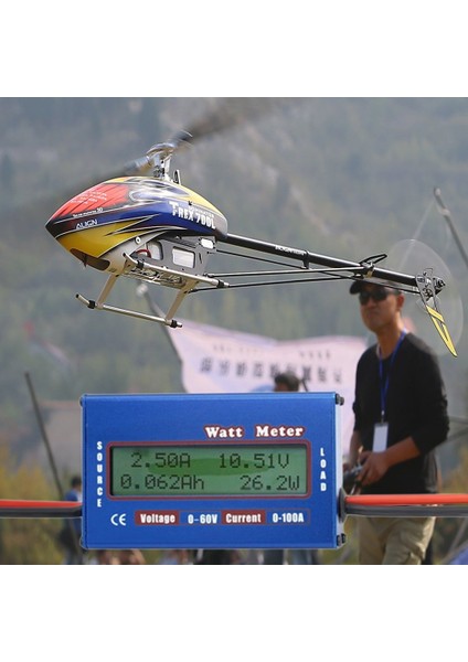 Orlylady 100A 60 V Dc Rc Helikopter Uçak Pil Gücü Analizörü Watt Metre Dengeleyici (Mavi) (Yurt Dışından) fiyatları