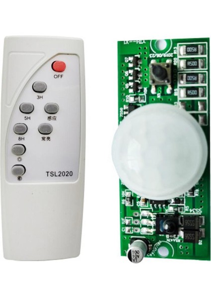 Devre D 3.2V 3.7V Uzaktan Kumanda Pır Insan Vücudu Sensörü Işık Sürücüsü (Yurt Dışından)