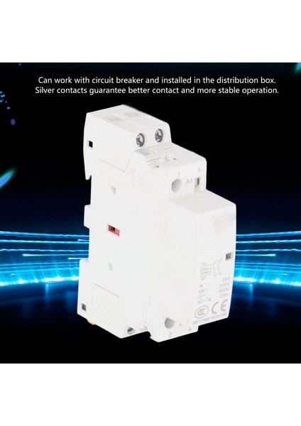 Elektrik Kontaktörü, Bina Için 2p 25A 250V Ev Kontaktörü (Yurt Dışından) fiyatları