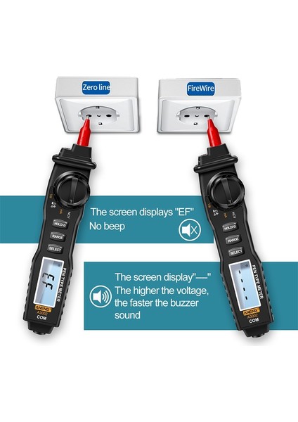 Aneng Dijital Multimetre Kalemi (A3002) Gerilim Akım Test Cihazı 4000 Sayım Hd Arkadan Aydınlatmalı Ekran (Yurt Dışından) fiyatları