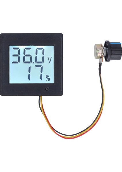 Motor Hız Regülatörü, Gürültü Yok Anahtarı Dc Motor Hız Regülatörü Güç Göstergesi Aşırı Yük Durdurma Çıkışı DC12-36V Dıy Için (Yurt Dışından) fiyatları