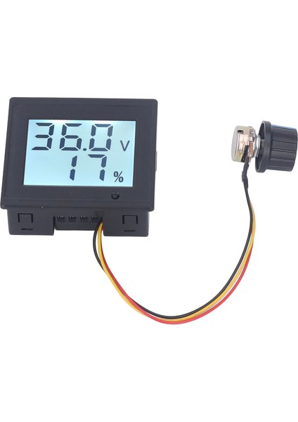 Motor Hız Regülatörü, Gürültü Yok Anahtarı Dc Motor Hız Regülatörü Güç Göstergesi Aşırı Yük Durdurma Çıkışı DC12-36V Dıy Için (Yurt Dışından) modelleri