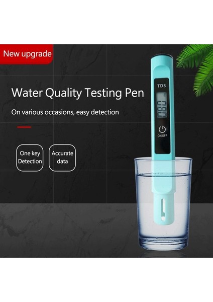 Adet Tds Metre Dijital LCD Su Test Kalemi Su Kalitesi Test Cihazı Ölçüm Aracı (Yurt Dışından) modelleri