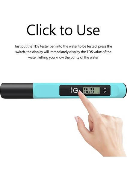 Adet Tds Metre Dijital LCD Su Test Kalemi Su Kalitesi Test Cihazı Ölçüm Aracı (Yurt Dışından) indirimleri