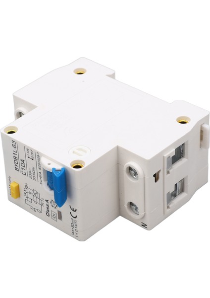 Ac Devre Kesici, 30MA Kaçak Koruma Akımı Aşırı Yük Koruma Anahtarı Ev Için Geniş Uygulama 1p+N (Yurt Dışından)