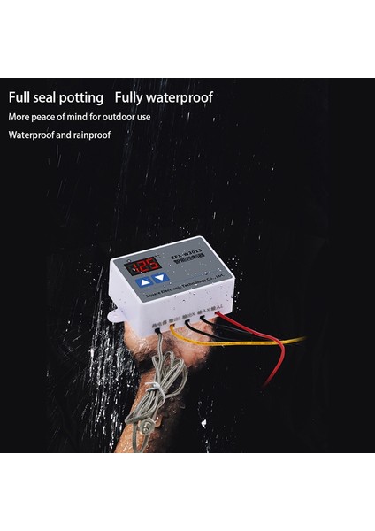 ZFX-W3013 Akıllı Kontrol Cihazı Suya Dayanıklı Yüksek Sıcaklık Mühür Saksı K-Tipi Termokupl Sensörü 0-999 ° Prob (Yurt Dışından) modelleri