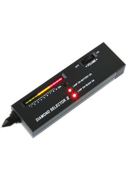 Ha Elmas Taşlar Test Cihazı Kalem Taşınabilir Taş Seçici Aracı LED Göstergesi-Siyah (Yurt Dışından) fiyatları