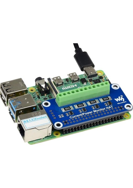 Raspberry Pi, I2C/SMBUS Için Waveshare 4 Kanallı Akım/gerilim/ Monitör Hat (Yurt Dışından) indirimleri