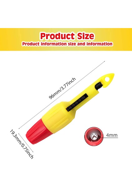 Adet Yalıtım Teli Piercing Klip Probu Delme Araçları Test Için Tespit Otomobil Elektrik Devre Metre Multimetre (Yurt Dışından)