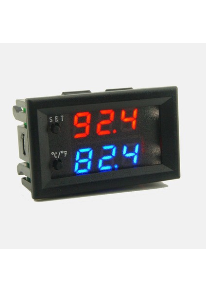 DC12V 20A Dijital Tature Kontrol Cihazı Dıy Akıllı Mini Termostat Regülatörü (Yurt Dışından)