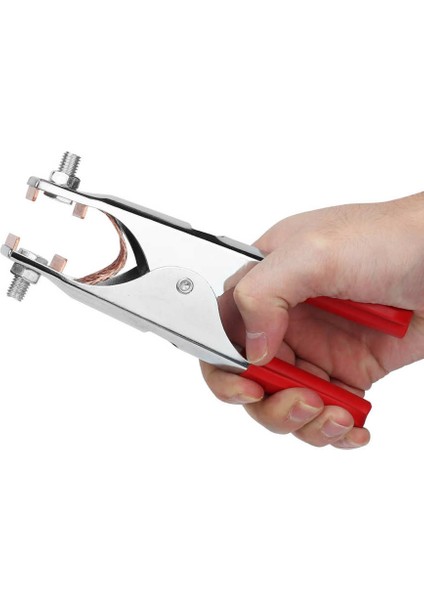 300A Nikel Kaplama Pirinç Kaynak Topraklama Kablo Klipsi Kelepçe Dayanıklı Hf (Yurt Dışından)