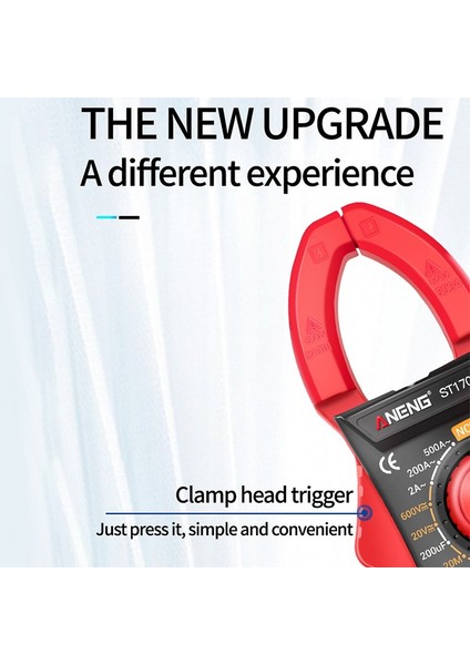 Aneng ST170 Kelepçe Multimetre Nfc Indüksiyon Dijital Pens Metre Gerilim Test Cihazı (Yurt Dışından) indirimleri