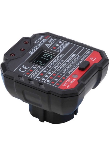 Elektrik Soketi Test Cihazı HT106D/HT106B/HT106E Çok Fonksiyonlu Şebeke Arıza Kontrol Aracı (Yurt Dışından) fırsatları