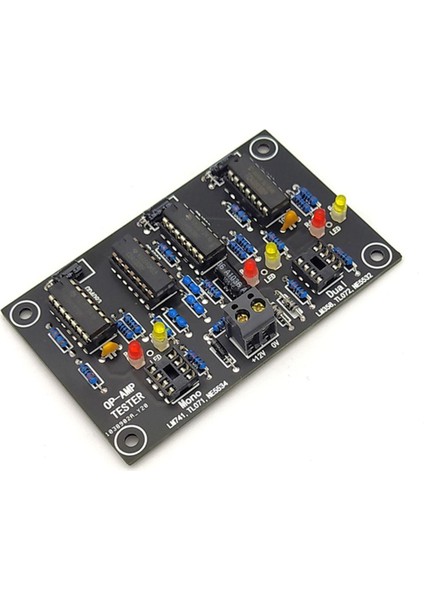 Operasyonel Tek/çift Amplifikatör Op Amp Test Cihazı Tekli Çift Opamp Için Tek/çift Op Amp Test Modülü TL071 TL072 TL081 TL082 (Yurt Dışından)