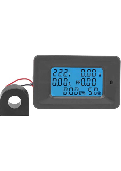 110-250V LCD Dijital Voltmetre Gerilim Ölçer Panel Metre Güç Akımı Monitörü (Yurt Dışından)