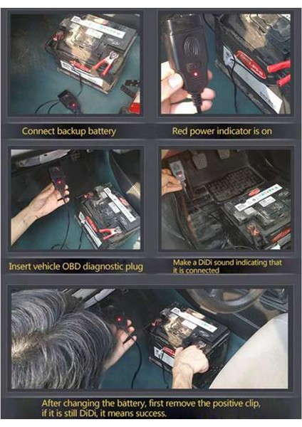 Araç Teşhis Aracı-1 x Algılama Aracı-Siyah ve Kırmızı (Yurt Dışından) fiyatları