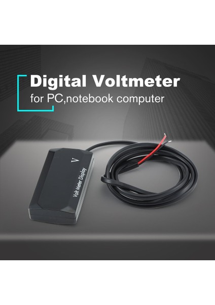 Araba Motosiklet Için 12V LED Dijital Voltmetre Paneli Volt Gerilim Ölçer Test Cihazı (Yurt Dışından) indirimleri
