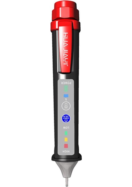 Huajıayı Gerilim Test Cihazı Voltmetre Kalem Ac 12-1000 V LED Alarm Sensörü ile Taşınabilir Profesyonel Su Geçirmez Led'ler (Yurt Dışından)