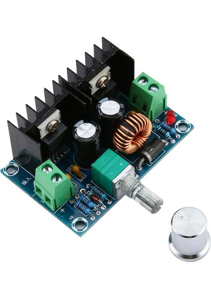 Dc-Dc XH-M401 Buck Modülü XL4016E1 200W Yüksek Güçlü Dc Voltaj Regülatörü - Yeşil (Yurt Dışından)