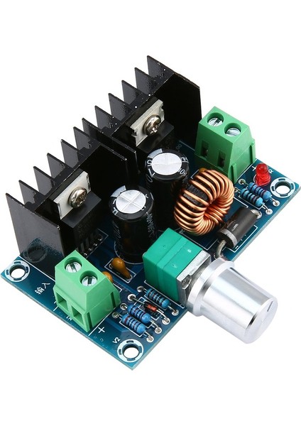 Dc-Dc XH-M401 Buck Modülü XL4016E1 200W Yüksek Güçlü Dc Voltaj Regülatörü - Yeşil (Yurt Dışından)