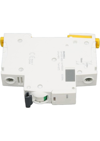 Hao Kan Konut Devre Kesici 1 P Çift Kilitleme Klip Yapısı Çoklu Koruma Kaçak Hava Anahtarı Ac 230 V 400 V (Yurt Dışından)