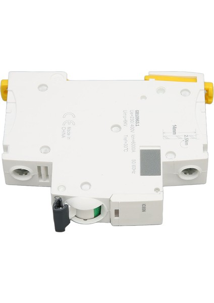 Hao Kan Konut Devre Kesici 1 P Çift Kilitleme Klip Yapısı Çoklu Koruma Kaçak Hava Anahtarı Ac 230 V 400 V (Yurt Dışından) fiyatları