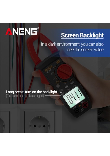 Aneng ST182 Dijital Pens Metre Ac Akım Multimetre Dc/ac Gerilim (Yurt Dışından) fırsatları