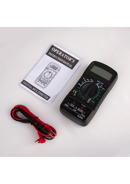 XL830 Dijital Multimetre 1999 Ac/dc Gerilim Akım Direnç Test Cihazı Sayımları (Yurt Dışından)