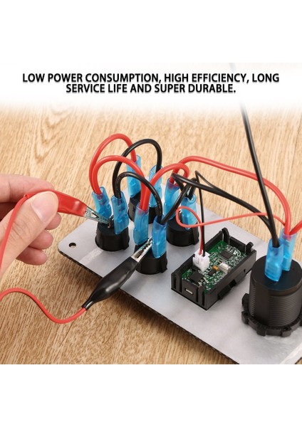 Timsah Probu Testi Dijital Multimetre Için Klipsli Pin Banana Fiş Kablosunu Açar - Kırmızı ve Siyah (Yurt Dışından) fırsatları