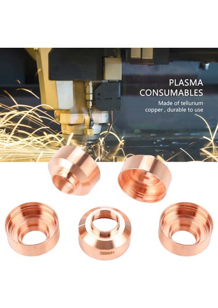 Adet Plazma Kesici Kalkan Kapağı Sarf Malzemeleri Kaynak Araçları 220931 MAX105 Için (Yurt Dışından) indirimleri